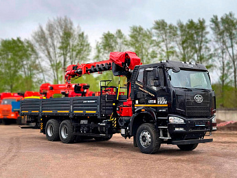 Бортовой FAW CA3250 с КМУ KANGLIM KS2056H_0